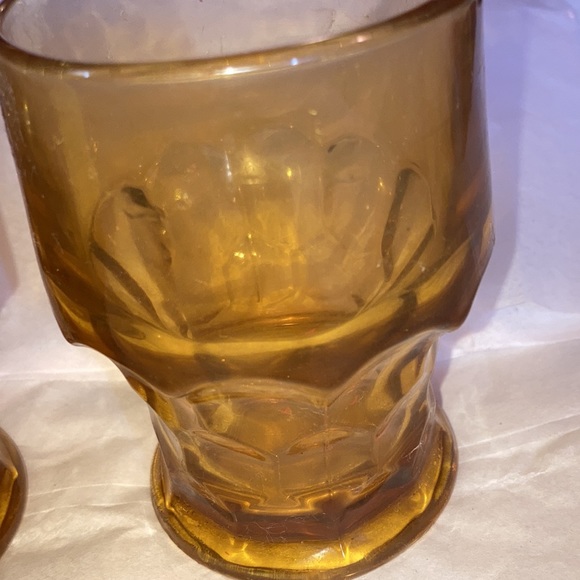 Amber thumbprint pair! Cute! - Picture 2 of 2